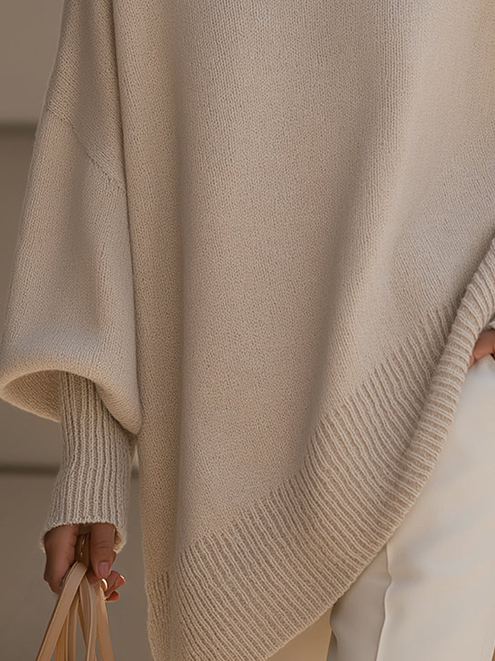 Solange | Oversized Minimalist Knit Sweater
