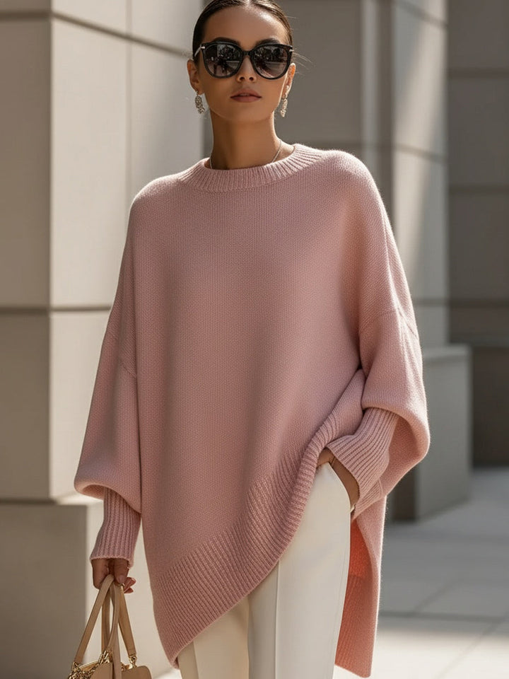 Solange | Oversized Minimalist Knit Sweater