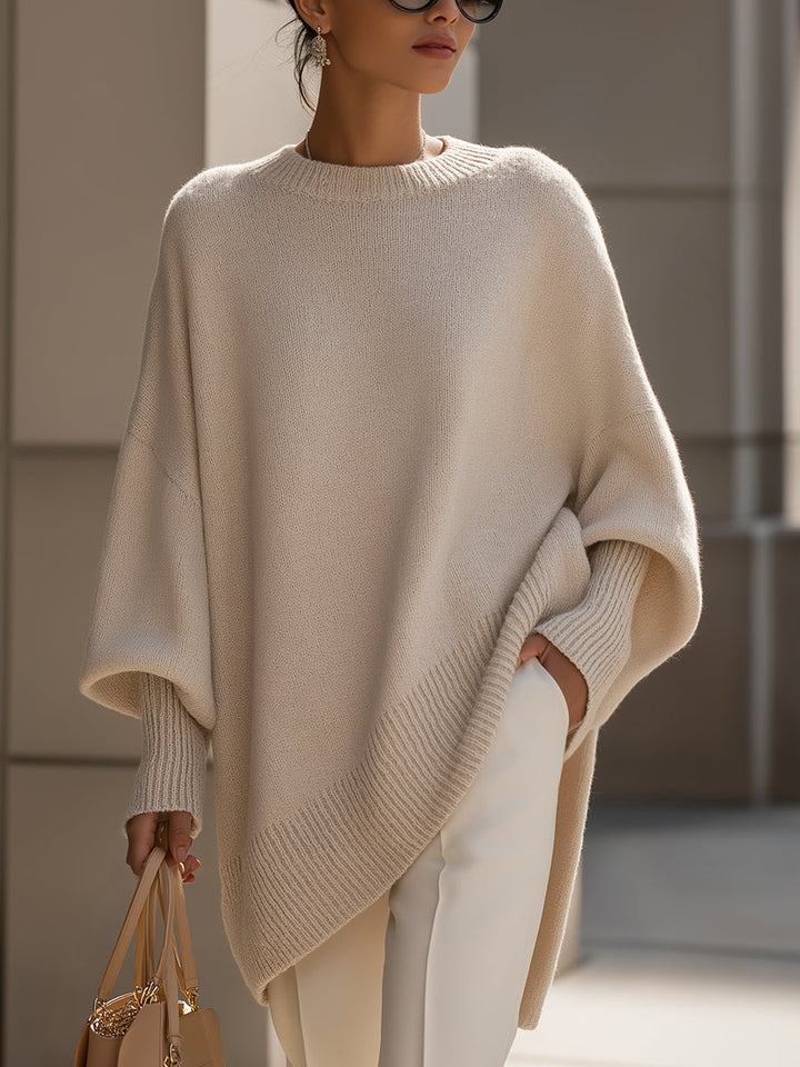 Solange | Oversized Minimalist Knit Sweater
