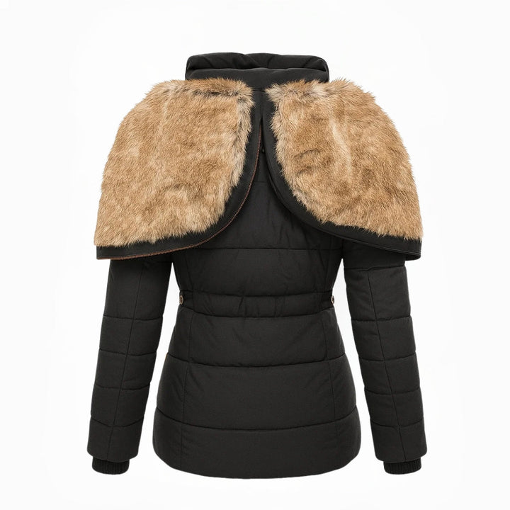 Evelyn | Luxe Fur-Lined Winter Jacket