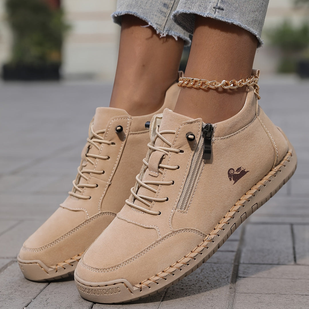 Rhoslyn | Everyday Comfort Zip Sneakers