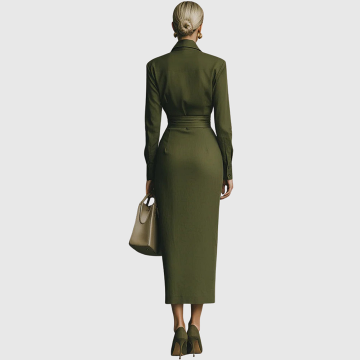 Meliora | Wrap-Style Maxi Dress