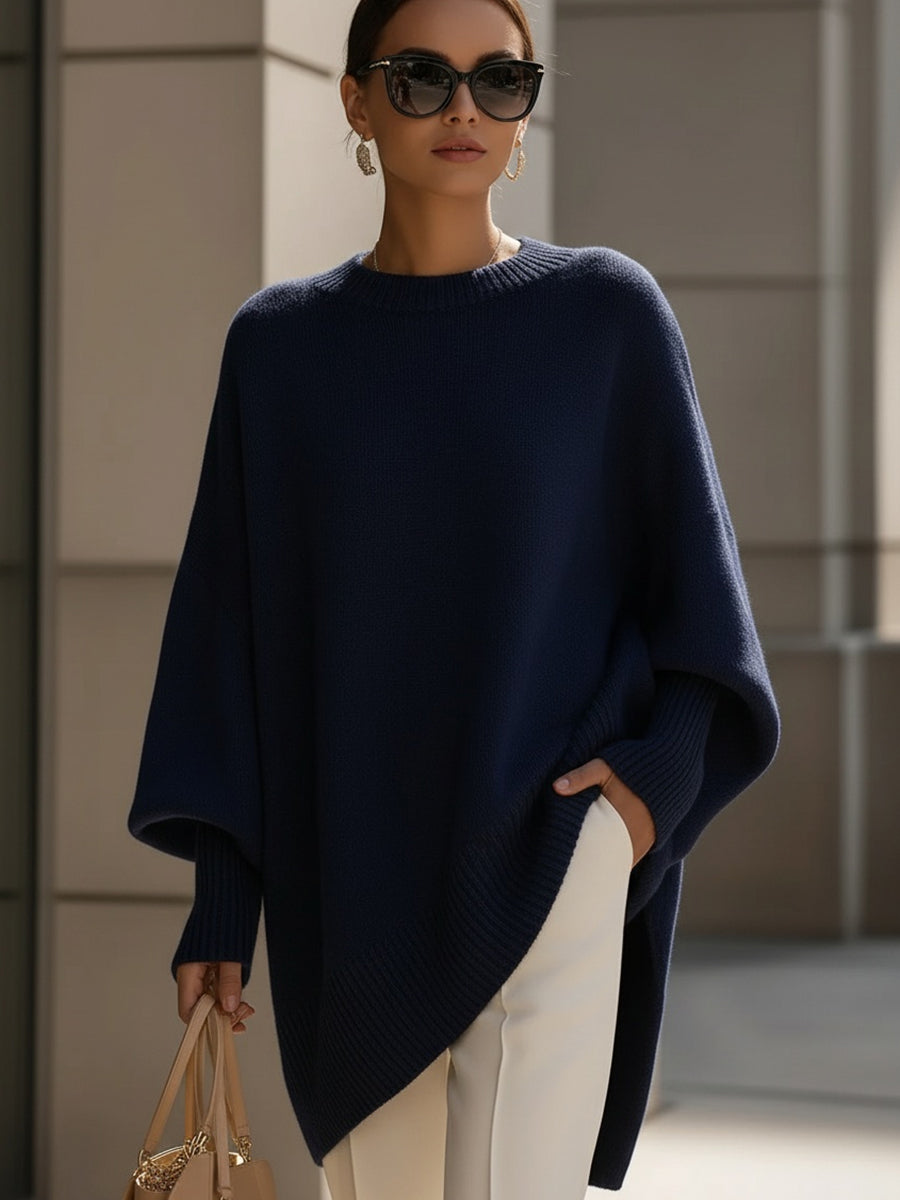 Solange | Oversized Minimalist Knit Sweater