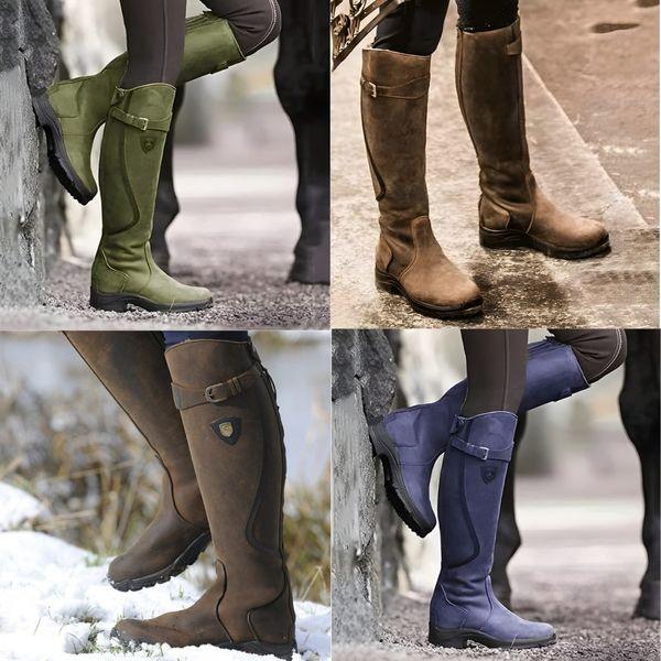 Aubrette | Classic High-Rise Riding Boots