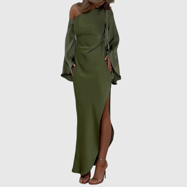 Alyne | Elegant One‑Shoulder Evening Dress