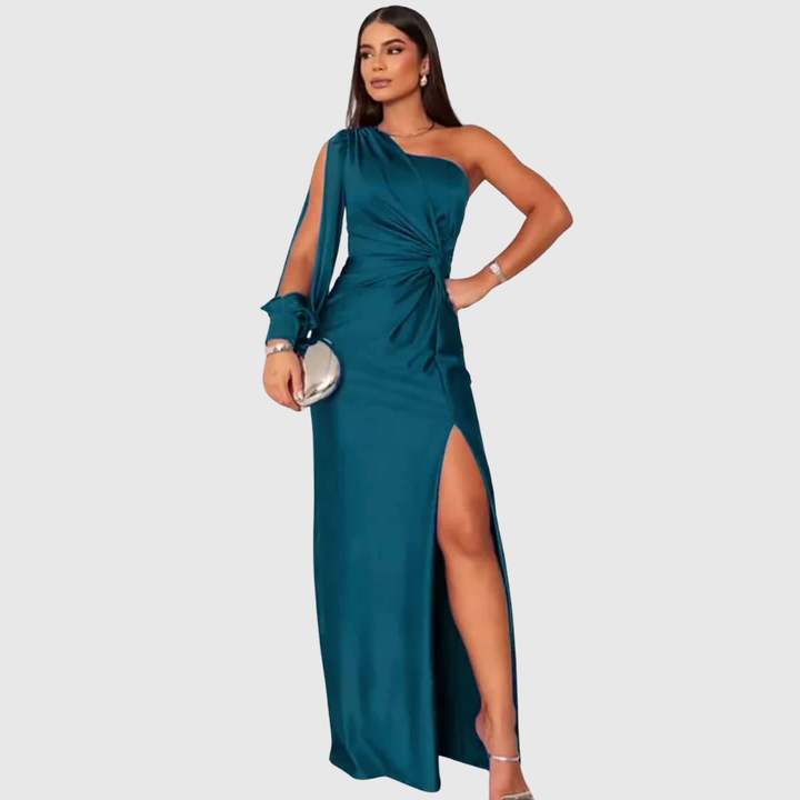 Charlotta | One‑Shoulder Evening Gown