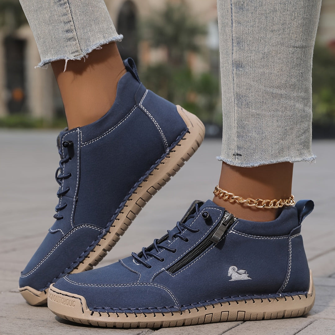 Rhoslyn | Everyday Comfort Zip Sneakers