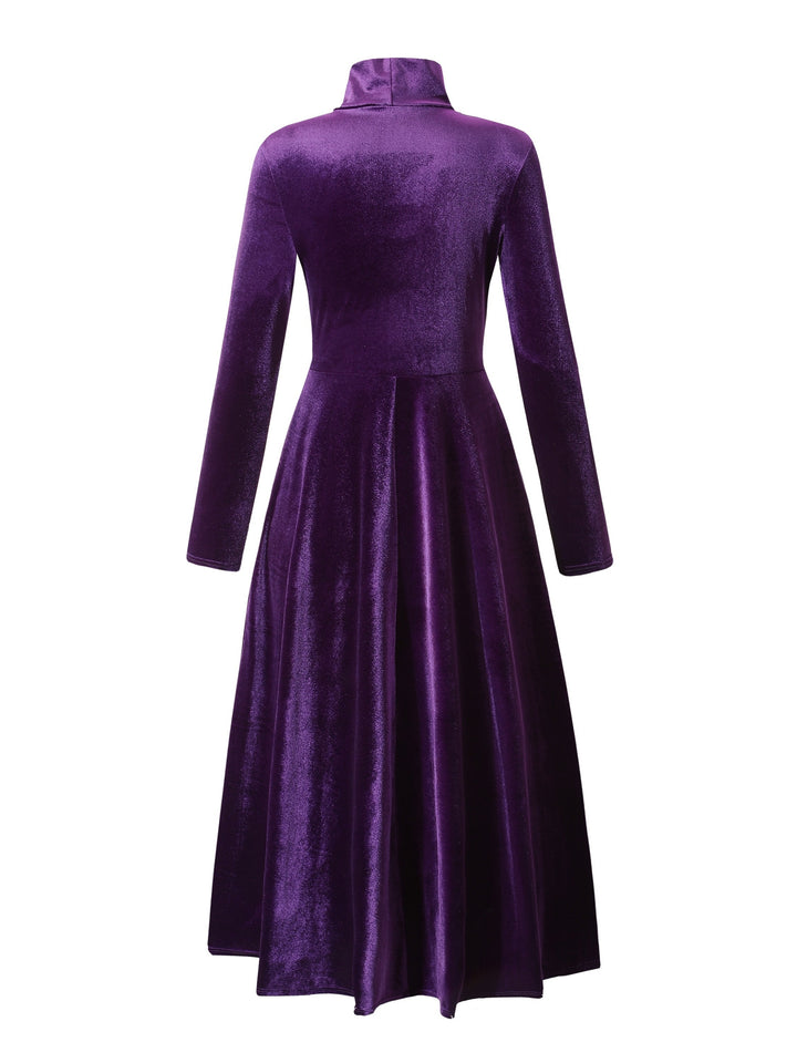 Mabel | Elegant Velvet Evening Gown