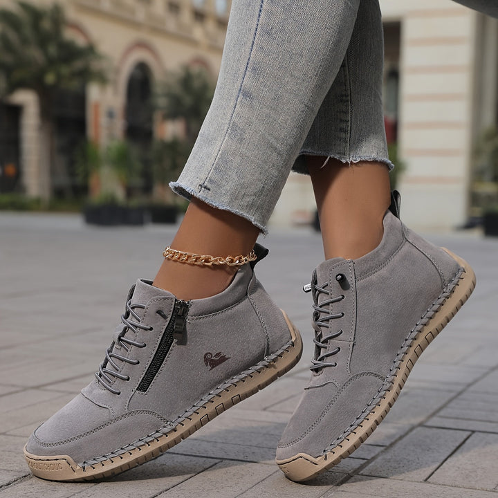 Rhoslyn | Everyday Comfort Zip Sneakers