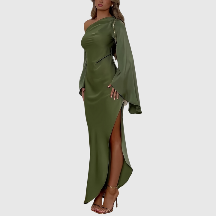 Alyne | Elegant One‑Shoulder Evening Dress