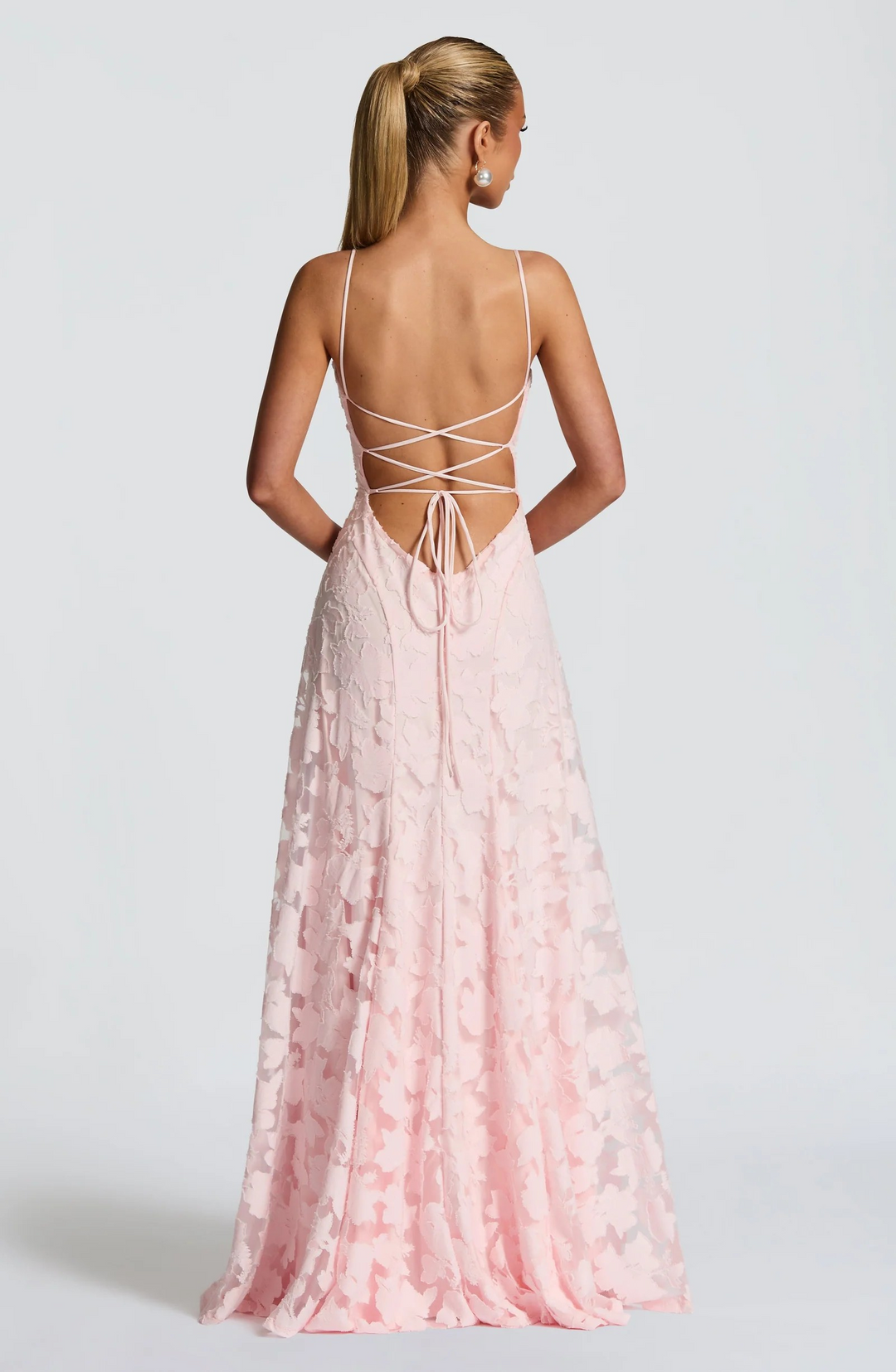 Ravenna | Floral Lace Evening Gown