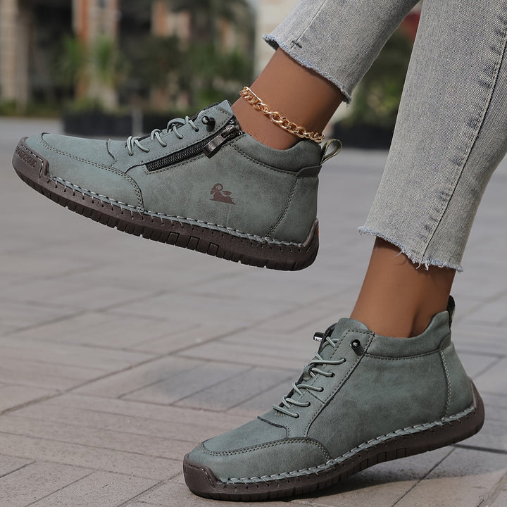 Rhoslyn | Everyday Comfort Zip Sneakers