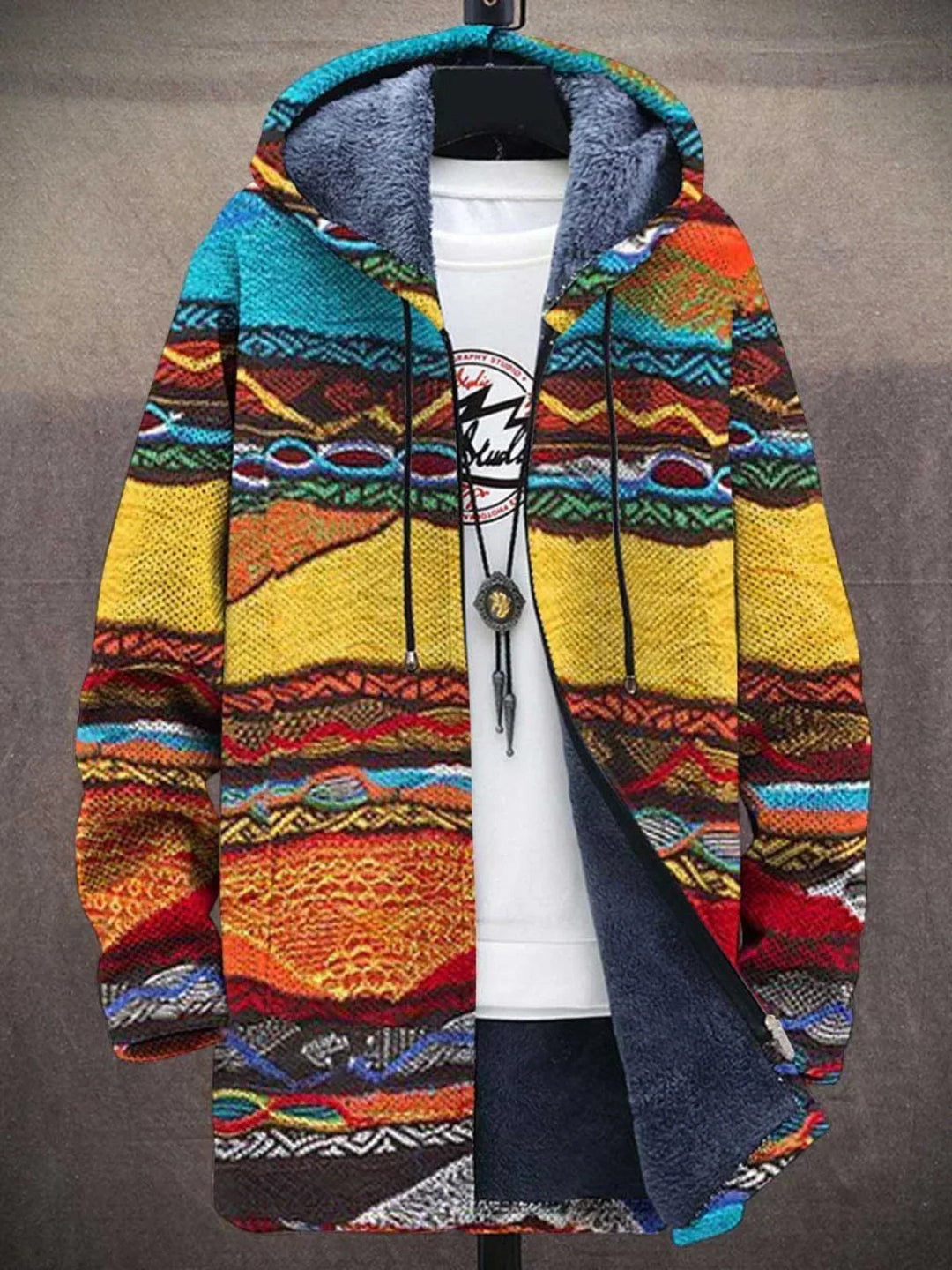 Sam | Luxury Art-Inspired Cardigan