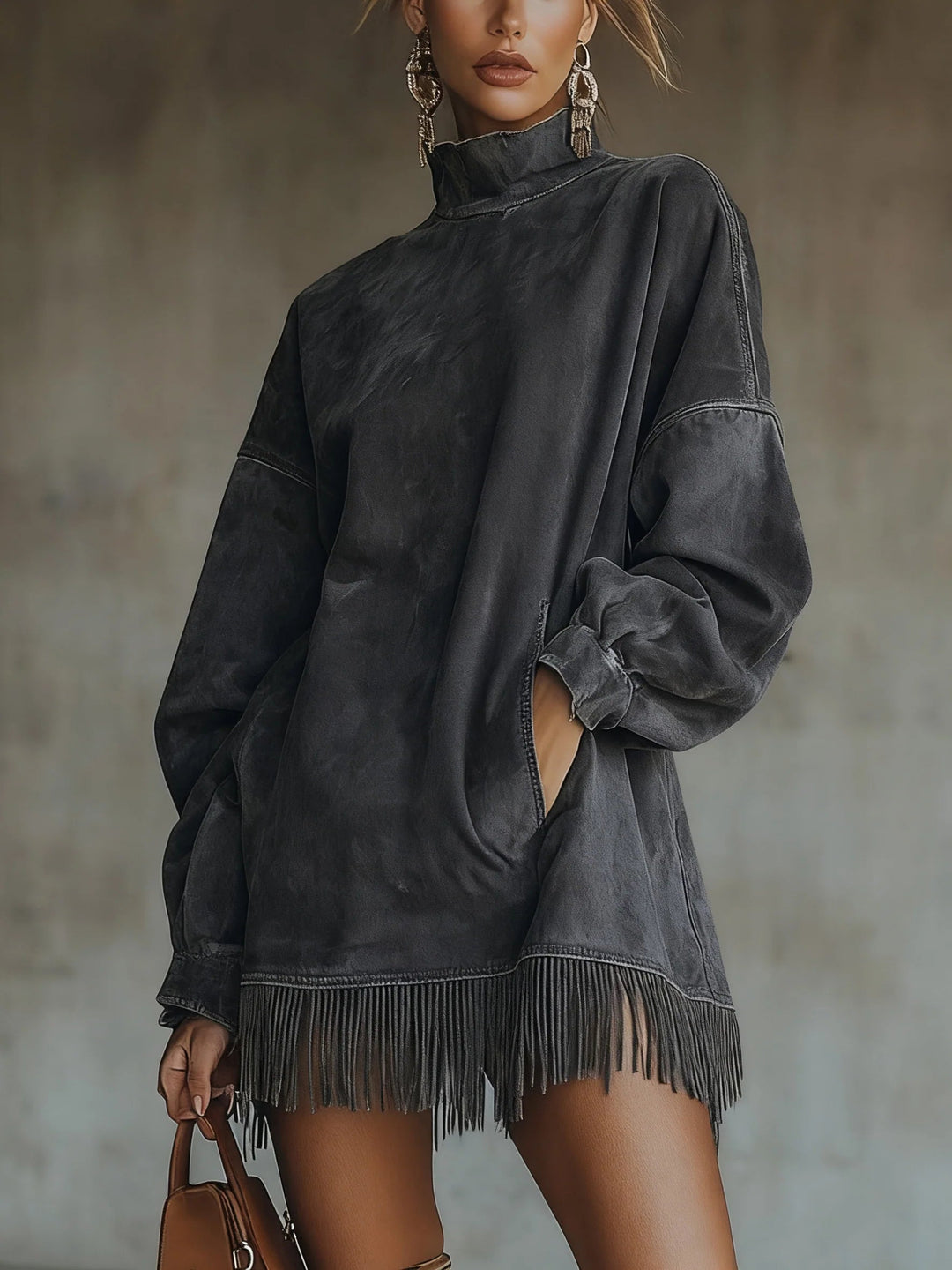 Ravelle | Statement Fringe Mini Dress