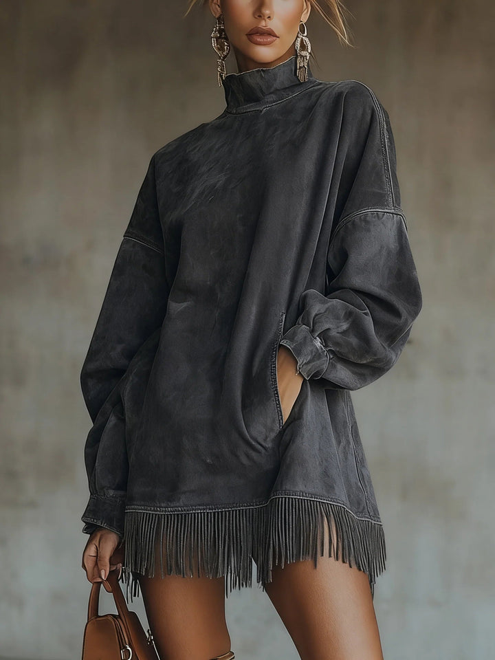 Ravelle | Statement Fringe Mini Dress