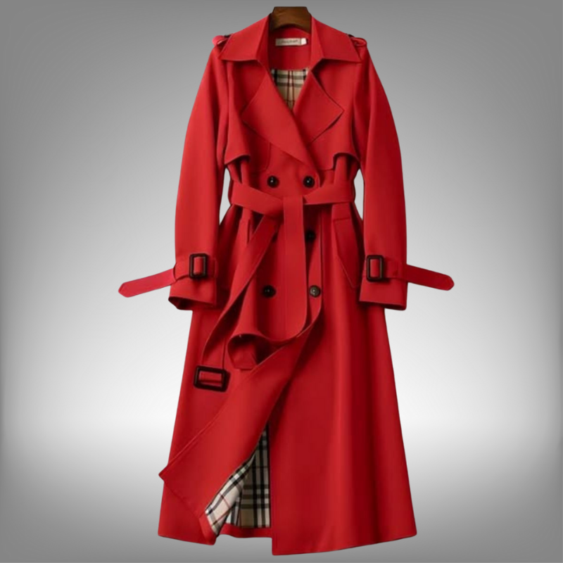 Marcele | Timeless Double-Breasted Trench Coat