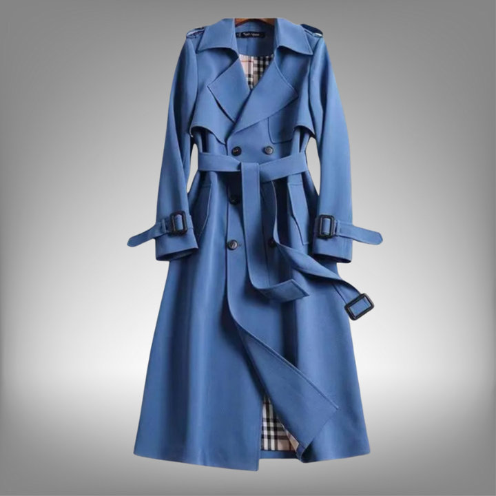 Marcele | Timeless Double-Breasted Trench Coat