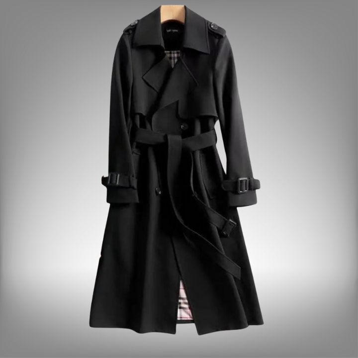 Marcele | Timeless Double-Breasted Trench Coat