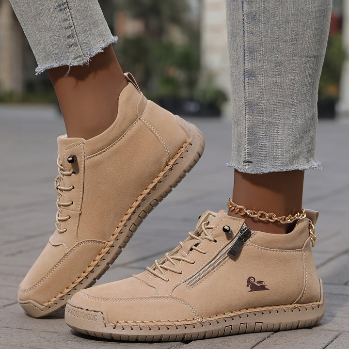 Rhoslyn | Everyday Comfort Zip Sneakers