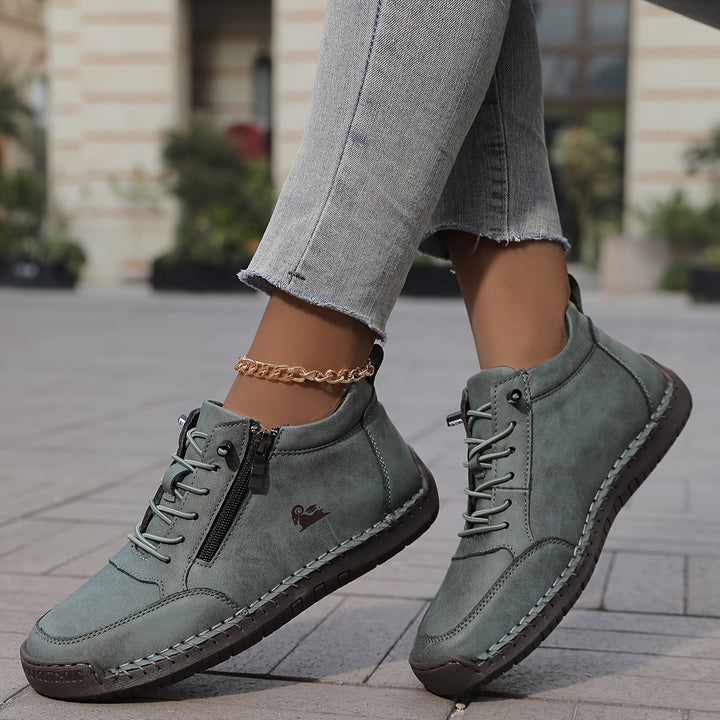 Rhoslyn | Everyday Comfort Zip Sneakers