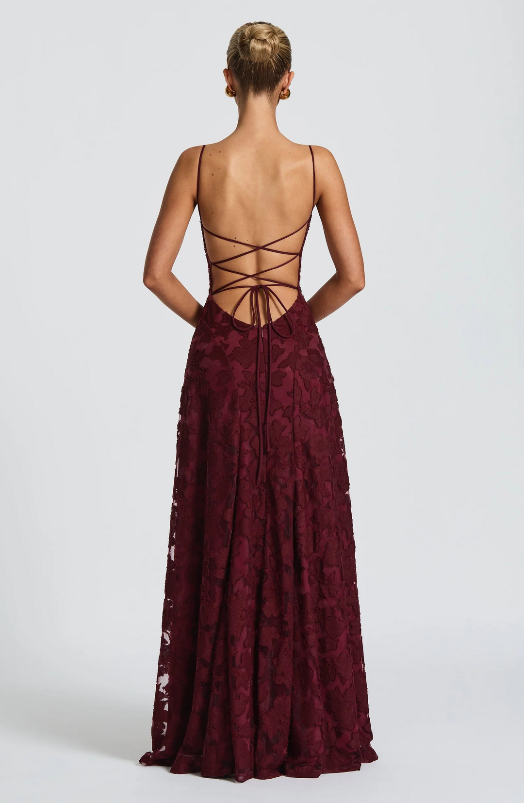Ravenna | Floral Lace Evening Gown