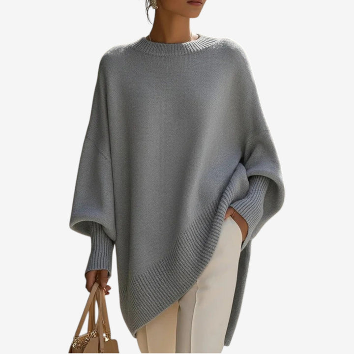 Averie | Relaxed Asymmetric Knit Sweater