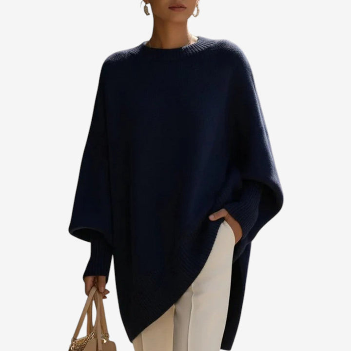Averie | Relaxed Asymmetric Knit Sweater