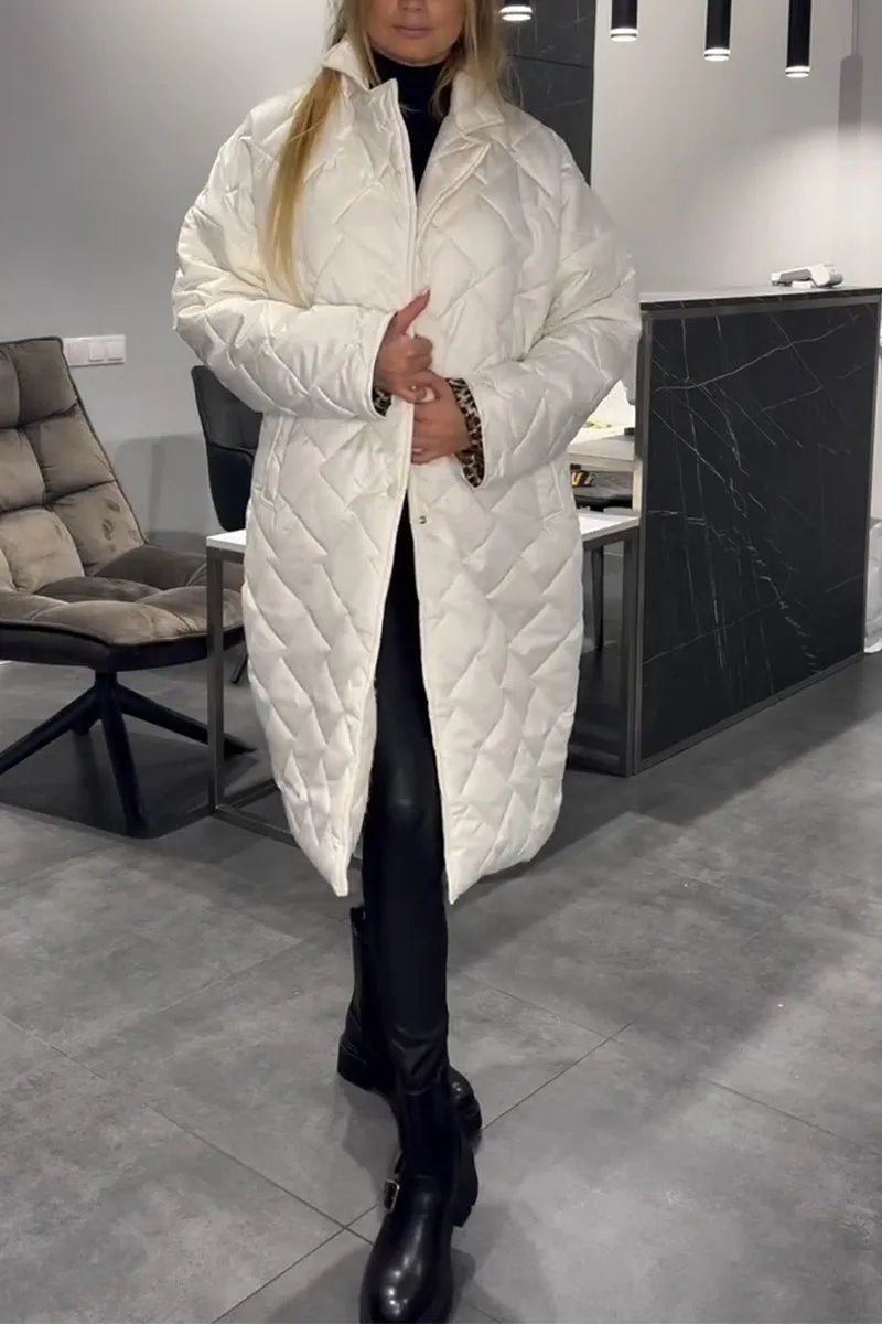 Georgina | Quilted Mid-Length Winter Coat