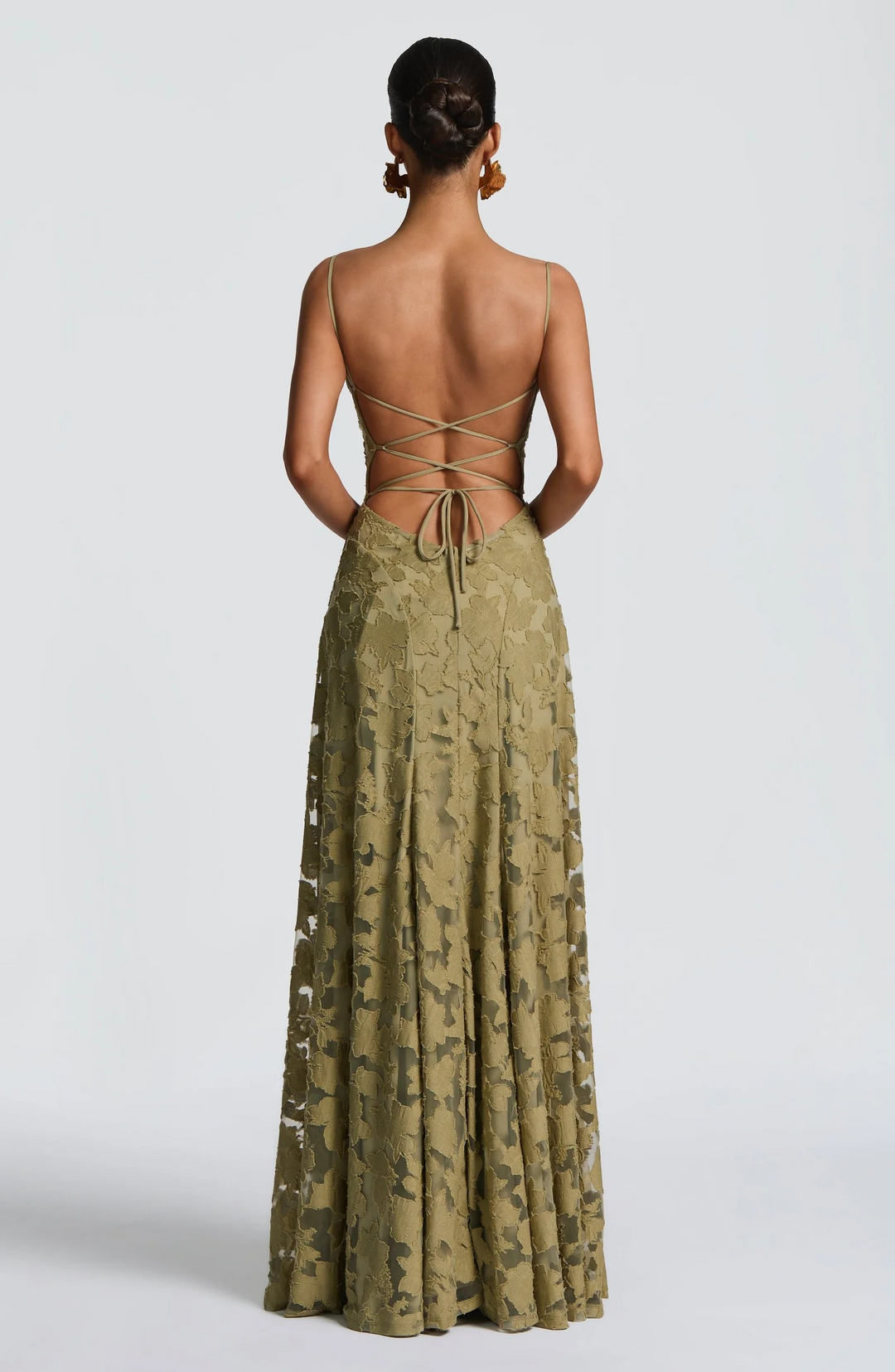 Ravenna | Floral Lace Evening Gown